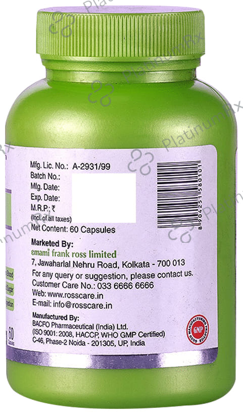 Rosscare Karela Capsule 60s