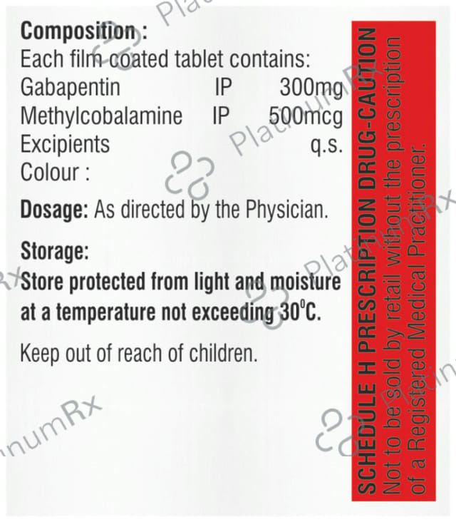 Nurovil G 300mg/500mcg Tablet 10s