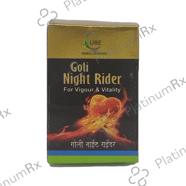 Cure Herbal Remedies Goli Night Rider