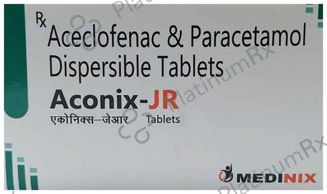 Aconix JR 50/250mg Tablet DT 10s
