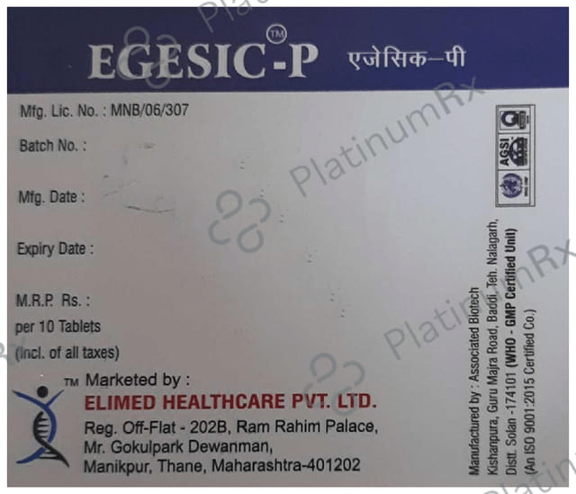 Egesic-P Tablet