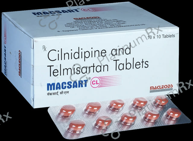 Macsart CL 10/40mg Tablet 10s