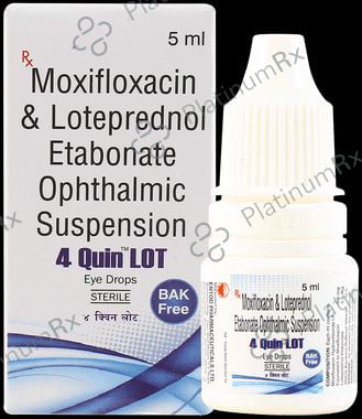 4 Quin Lot Eye Drop 5ml