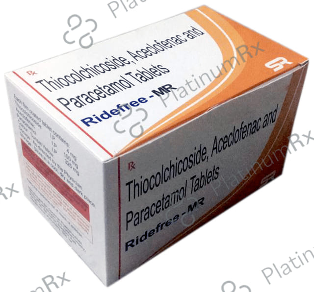 Ridefree MR 4mg/100mg/325mg Tablet 10s