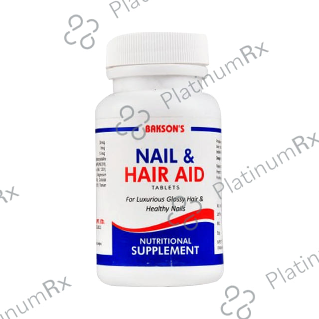 Bakson's Nail & Hair Aid Tablet 50 tablets