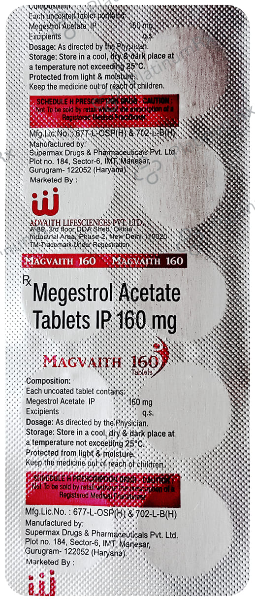 Magvaith 160mg Tablet 10s