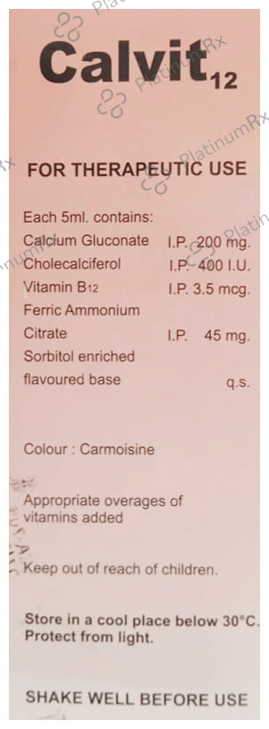 Calvit 12 Syrup 200ml
