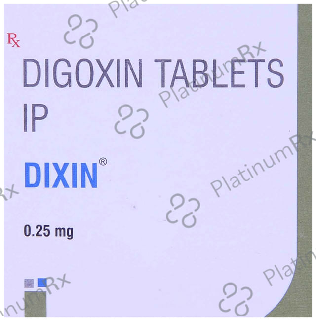 Dixin 0.25mg Tablet 10s