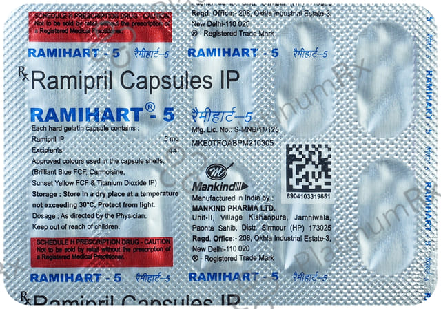 Ramihart 5mg Capsule 10s