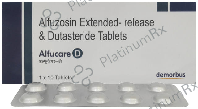 Alfucare D 10/0.5mg Tablet 10s
