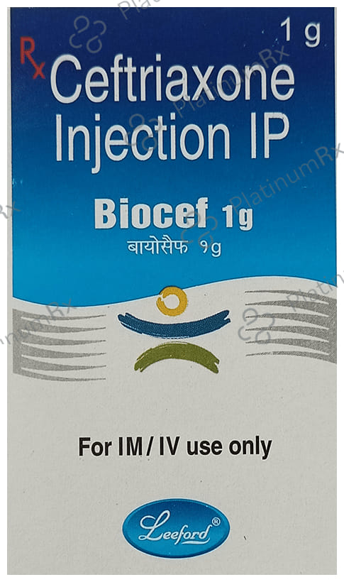 Biocef 1g Injection 1s