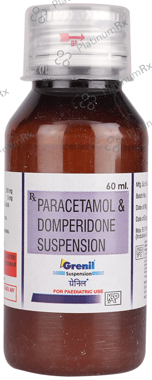 Grenil 5/250mg Suspension 60ml