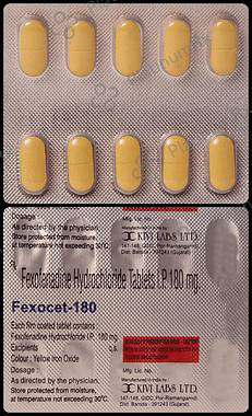 Fexocet 180mg Tablet