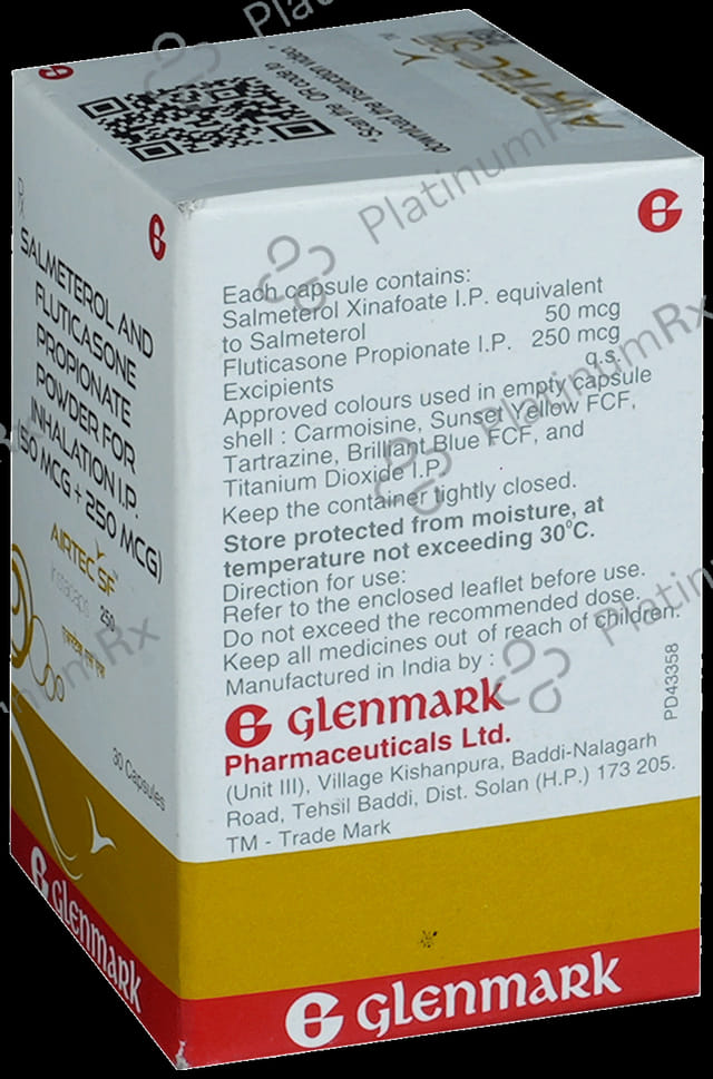 Airtec SF 250/50mcg Instacap 30s