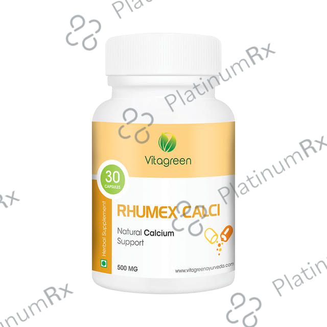 Vitagreen Rhumex Calci 500mg Capsule