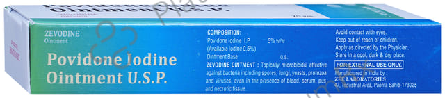 Zevodine 5% Ointment 20gm