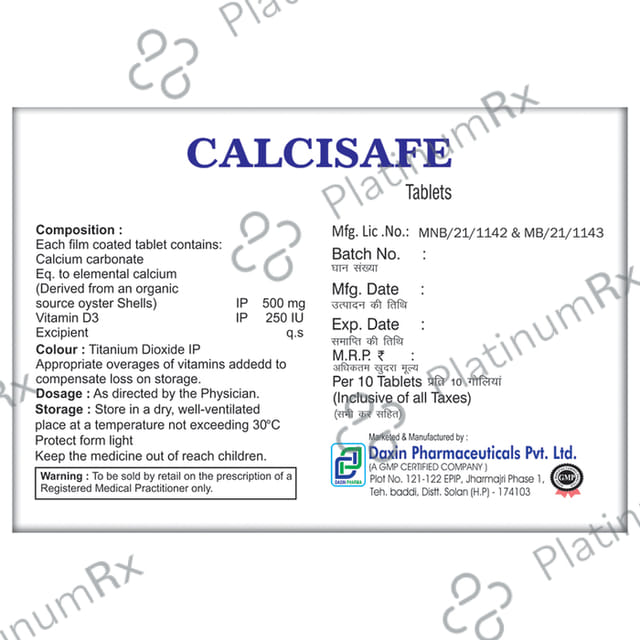 Calcisafe Tablet