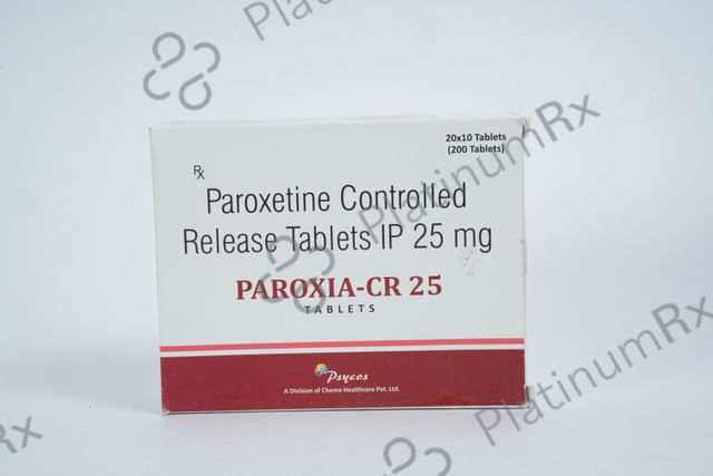 Paroxia CR 25mg Tablet 10s