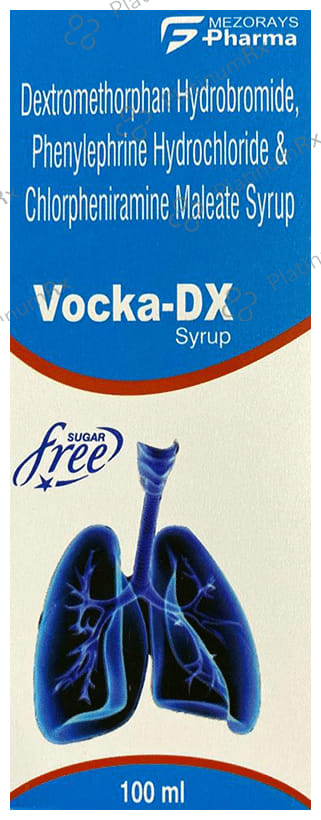Vocka-DX Syrup Sugar Free