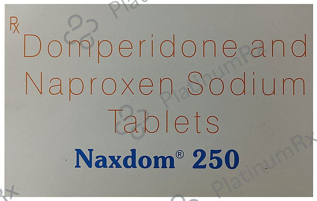 Naxdom 10/250mg Tablet 15s