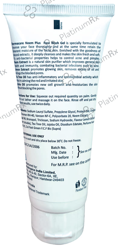 PIL Neem Plus Face Wash Gel