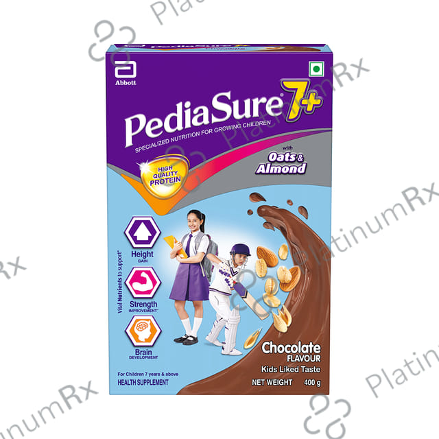 PediaSure Powder for Growing Children Chocolate with Oats & Almond 400 gm
