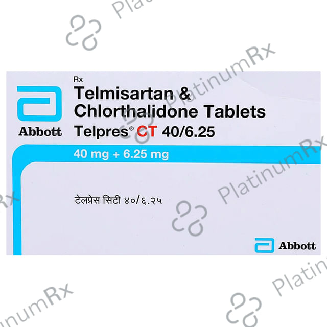 Telpres CT 6.25/40mg Tablet 15s