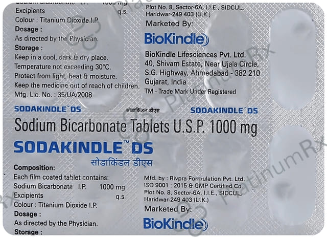 Sodakindle DS 1000mg Tablet
