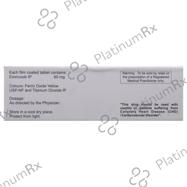Etosaid 60mg Tablet 10s
