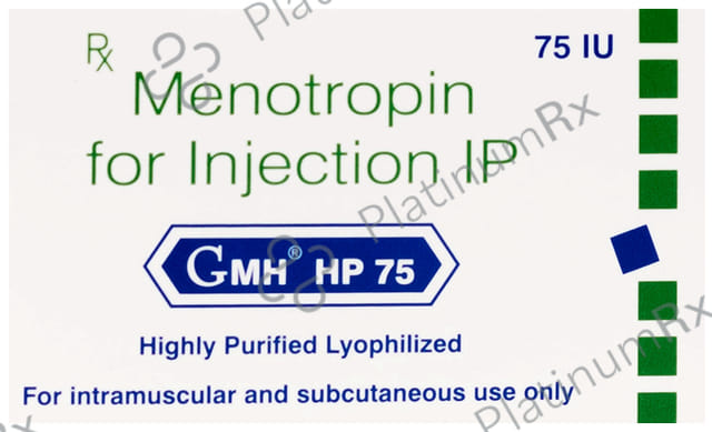 Gmh HP 75IU Injection 1s
