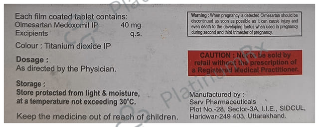 Affolmy 40mg Tablet 10s