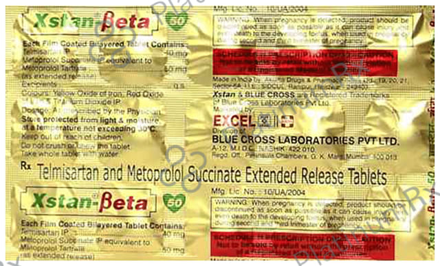 Xstan Beta 50 Tablet ER
