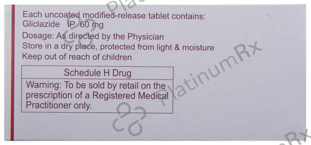 Glycinorm OD MR 60mg Tablet 10s