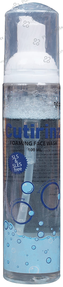 Cutirinz Foaming Face Wash SLS & SLES Free 100ml