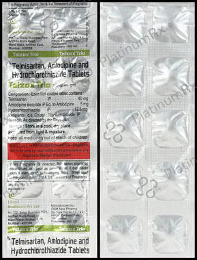 Telzox Trio 5/12.5/40mg Tablet 10s