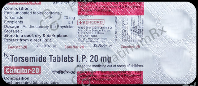 Concitor 20 Tablet