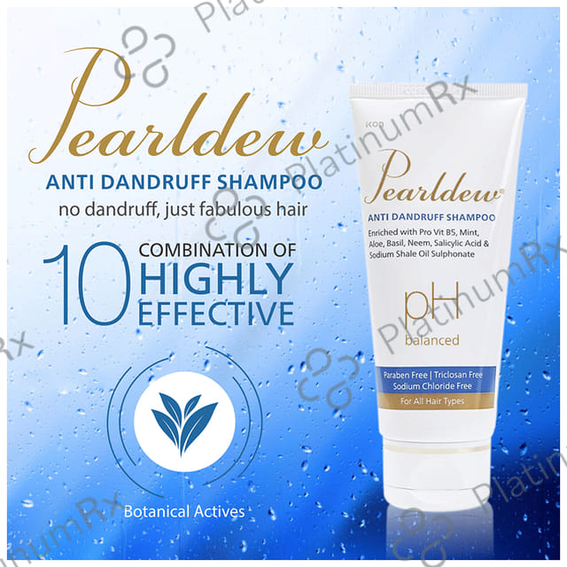 Pearldew Anti Dandruff Shampoo (100ml Each) 2 Tubes