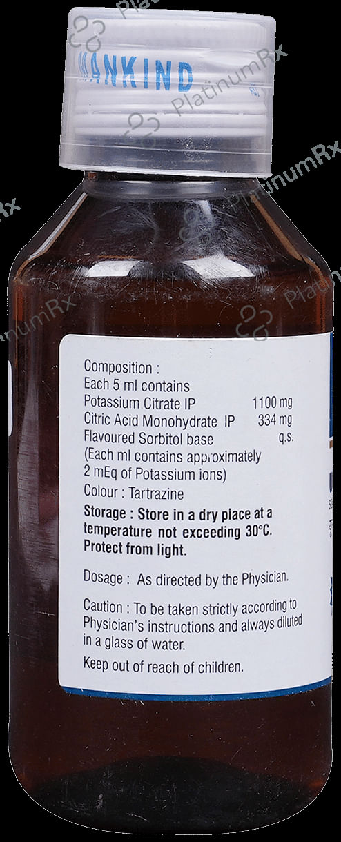 Urikind K 1100/334mg Oral Solution 100ml