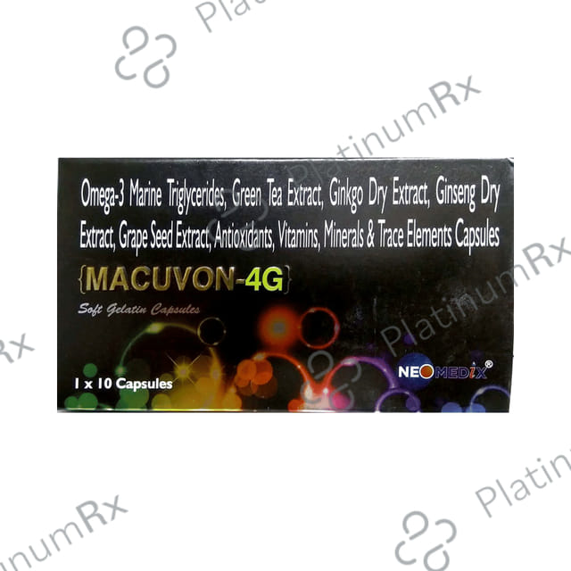 Macuvon 4G Soft Gelatin Capsule 10s