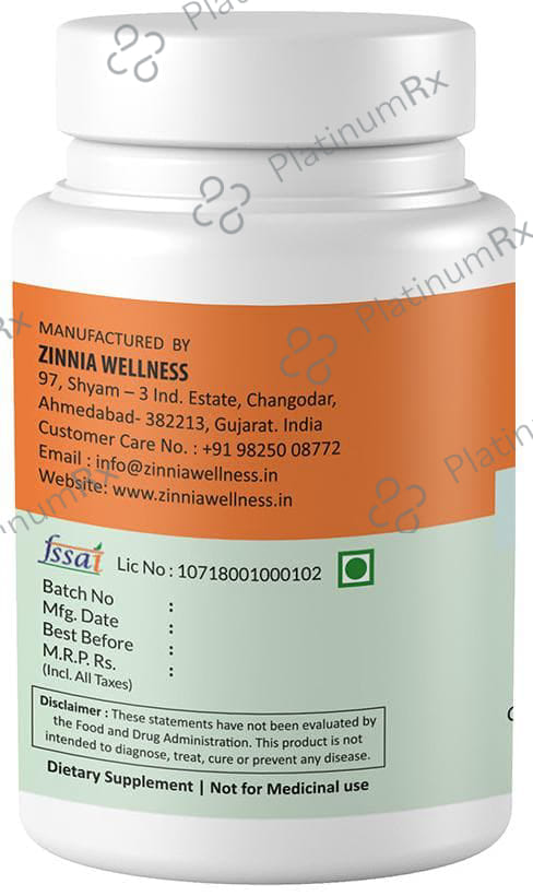 Zinnia Wellness Irani Fenugreek Extract Veggie Capsule