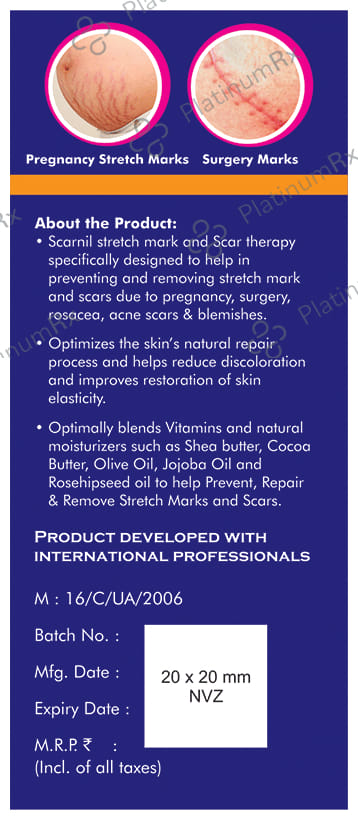 PIL Scarnil Nourish and Protect Cream 50gm