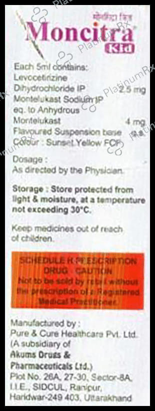 Moncitra Kid Oral Suspension