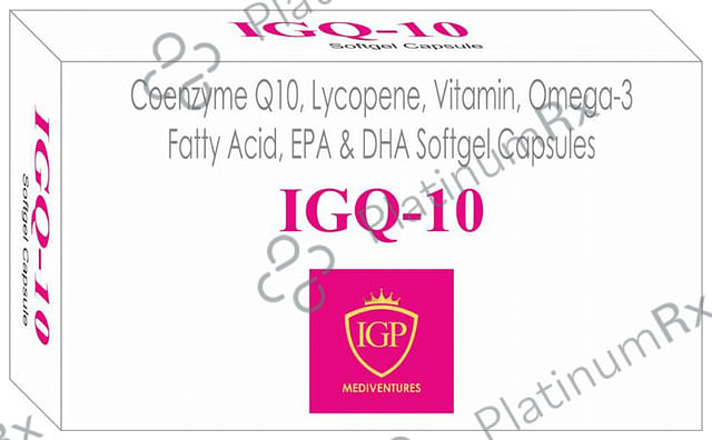 IGP Mediventures IGQ 10 Softgel Capsule