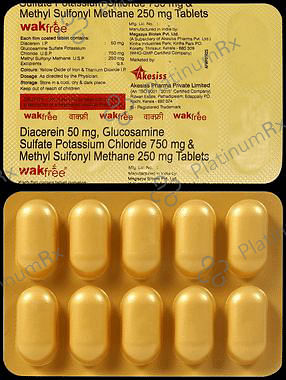 Wakfree 50/750/250mg Tablet 10s