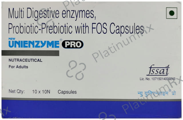 New Unienzyme Pro Capsule 10s