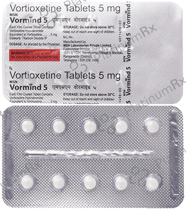 Vormind 5mg Tablet 10s
