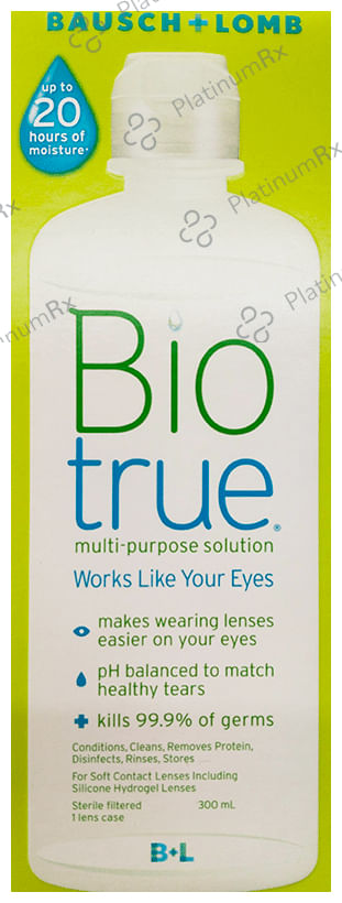 Bio True Multi Purpose Lens Solution 300ml