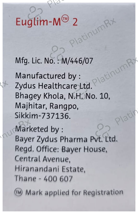 Euglim M 2/500mg Tablet PR 10s