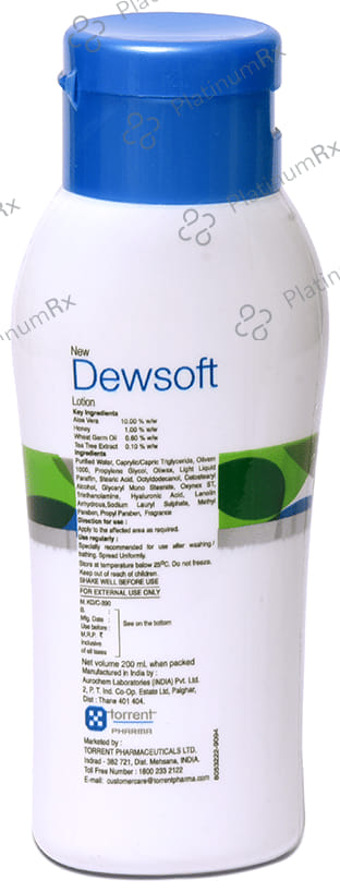 New Dewsoft Moisturising Lotion 200ml