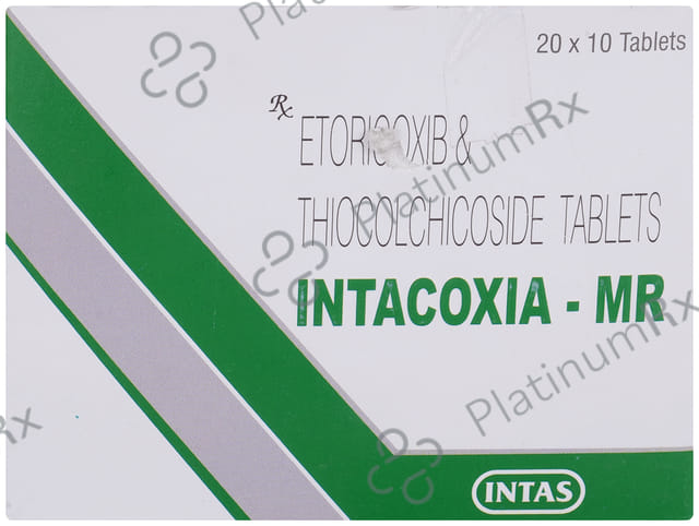 Intacoxia MR 60/4mg Tablet 10s